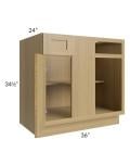 Artisan Oak Shaker 18x84 Wall Pantry