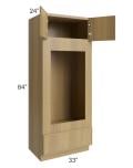 Portland Oak 15x96 Wall Pantry