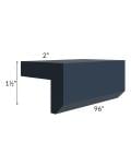 Southport Blue Shaker 24x90 Wall Pantry