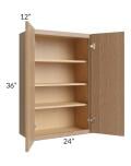 Vienna Rift Oak Wainscot 30" Wall Panel