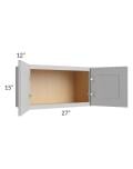 Midtown Painted Grey Shaker Wainscot 42" Wall Panel