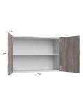 Milan Hazel Wainscot 36" Wall Panel