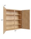 Tuscan Timber 24x36 Square Corner Wall Cabinet