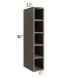 Natural Grey Shaker 18x84 Wall Pantry