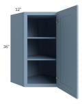 Sky Blue Shaker 18x96 Wall Pantry