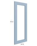 Sky Blue Shaker 18x90 Wall Pantry